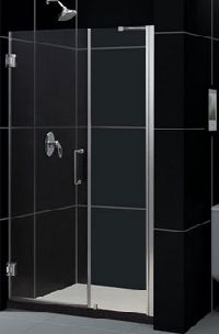 FRAMELESS HINGE DOOR