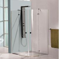 Shower Enclosures : Semi-Framed