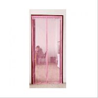 Magnetic Mosquito Curtain Pink