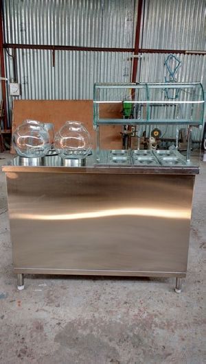 Stainless Steel Chat Counter
