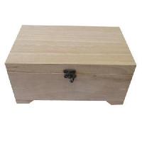 Plain Wooden Jewellery Box