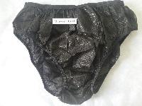 Disposable Black Panties
