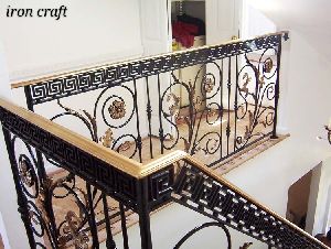MS Wrought Iron staircase Railing
