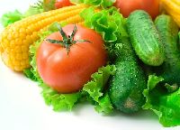 fresh exotic vegetables