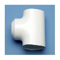 PVC TEE FITTING COVER WITH FIBER GLASS INSERT