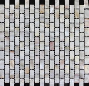 Chinese Shell Manufacturer Rectangel Freshwater Mother Of Pearl Shell Mosaic Tile