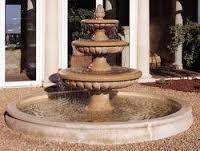 Stone Outdoor Fountain