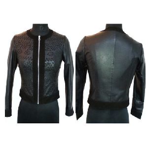 Ladies Leather Black Jackets