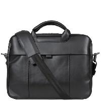 black leather laptop bags