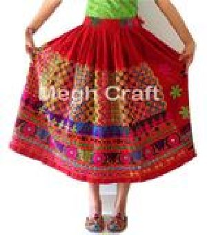 Indian Rabari Embroidery Banjara Skirt