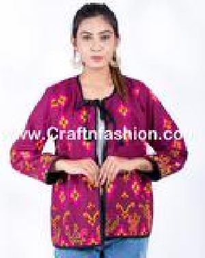 Kutch Embroidery Long Sleeve Jacket