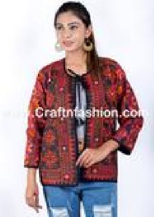 Kutch Vintage Rabari Hand Work Waistcoat Jacket