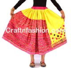 Vintage Banjara Gujarati Style Rabari skirt