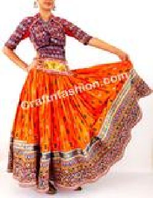 Vintage Kutchi Gypsy Handmade Rabari Skirt