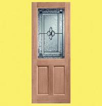 External Hardwood 2xg Door M&t with Coleridge Glass