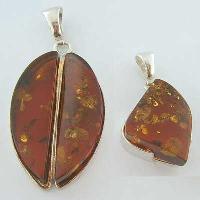 Baltic Amber Pendant - 45