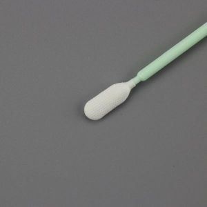China Blue Handle Foam Cleaning Swabs