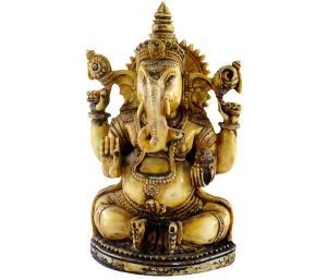 Handmade Antique Resin Lord Ganesha Statues