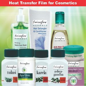 Heat Transfer Label for Cosmetics