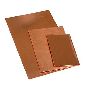 Bare Copper Earthing Plate