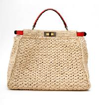 natural raffia bags