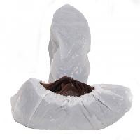 Shoe Cover Compressed Polyethylene White