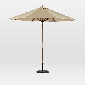 Round Wooden Stand Umbrella