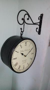 Handcrafted Metal Wall Clock