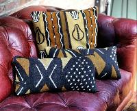 African Mudcloth Pillow Cover