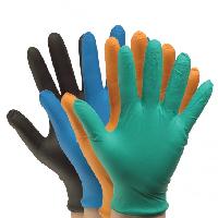 Colored Nitrile Disposable Gloves