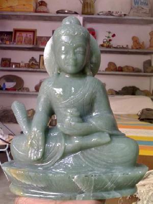 Gemstone Lord Buddha Statue