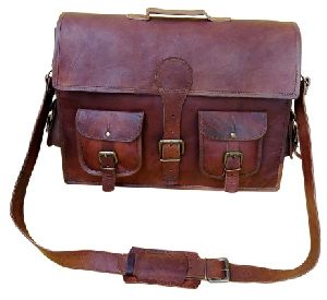 PH015 Leather Laptop Bag