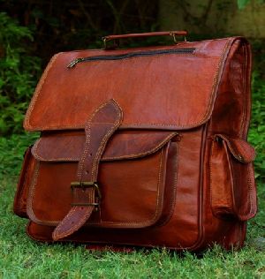 PH045 Vintage Leather Backpack