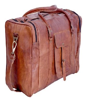 PH051 Vintage Leather Duffle Bag