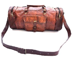 PH056 Genuine Leather Duffle Bag