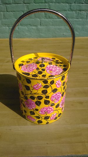 Enamel Hand Painted  Buckets