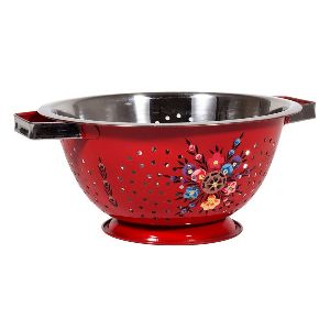 Hand painted Colander