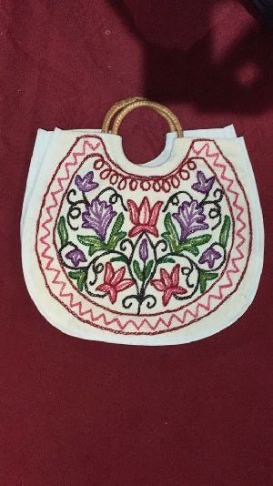 Handmade Embroidered Crewel Bags
