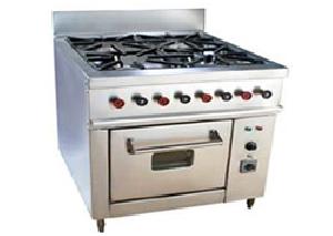 Four Burner Stove with Oven