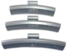 Aluminum Wheel Zinc Clip-on Balance Weight