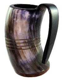 Horn Beer Mug