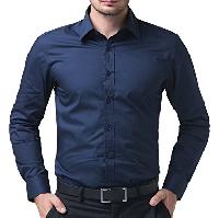 Navy Blue Casual Shirt