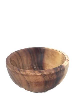 Acacia Wood Planter Bowls