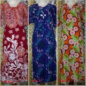 Ladies Batik Long Dress