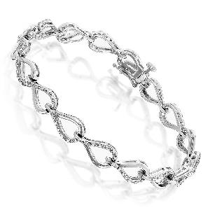 Ladies Silver Bracelets