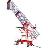 aluminium tiltable tower ladder