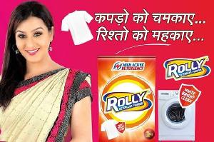 Rolly detergent powder