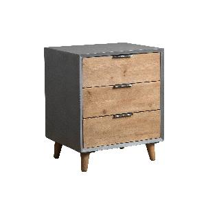 Wooden Drawer End Tables