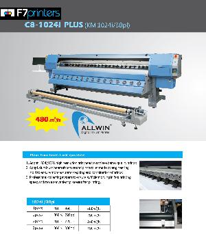 Allwin solvent printing machine