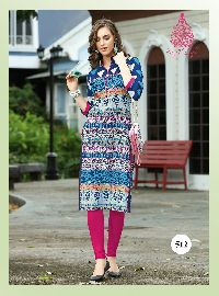 512 Ladies Town Beauty Kurtis